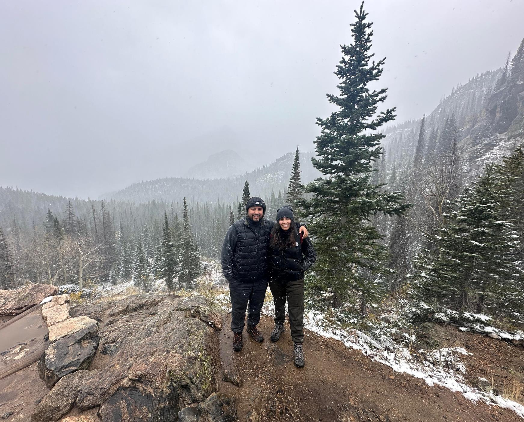 Marlon and Tiffany Oviedo — SmartStock Supply owners at Rocky Mountain National Park